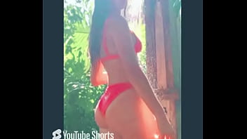 Curvy nice ass popular girl real filters showering bikini showing 2025 #sexy #s