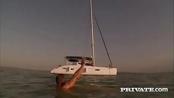 Colette anal threesome on the high seas