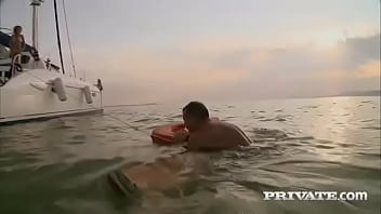 Colette anal threesome on the high seas