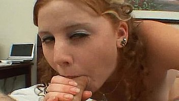 Hot teen blowjob sucking lessons