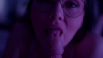 Dissolute wife sucks her male's