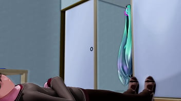 Miku infiel se divierte con su amante mientras su novio descansa