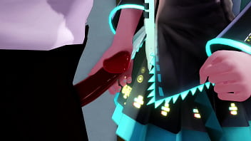 Miku infiel se divierte con su amante mientras su novio descansa