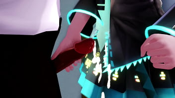 Miku infiel se divierte con su amante mientras su novio descansa