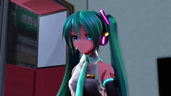 Miku infiel se divierte con su amante mientras su novio descansa