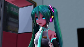 Miku infiel se divierte con su amante mientras su novio descansa