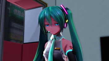 Miku infiel se divierte con su amante mientras su novio descansa