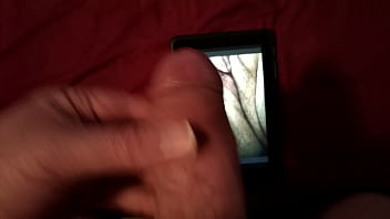 Cumming on cyberdebb's vagina