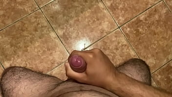 Cumshot while shes away