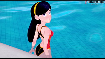 Violet parr on the pool public sex pov the incredibles Violet parr on the pool public sex pov the incredibles