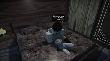Rough sex with another fan in roblox condo