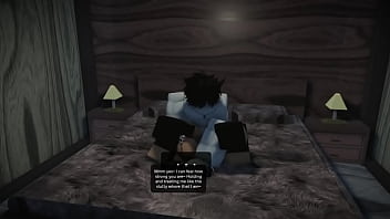 Rough sex with another fan in roblox condo