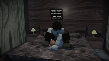 Rough sex with another fan in roblox condo