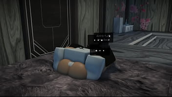 Rough sex with another fan in roblox condo