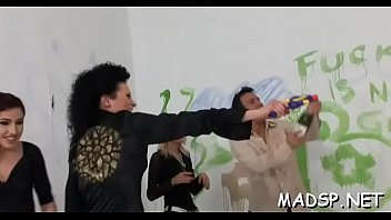 Night full of booze and fucking