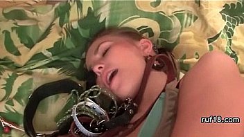 Kinky teen plays with fire