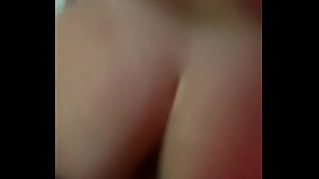 Taking his cock in deep and hard