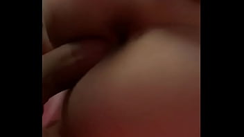 Taking his cock in deep and hard