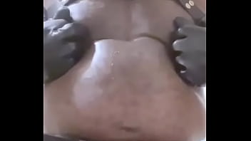 Leather Harness & Latex Bbc Cock Sleeve Edge & Cum thumbnail