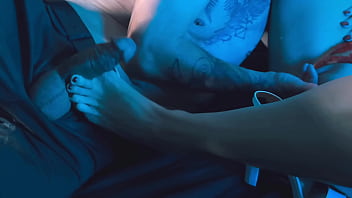 This horny milf's feet were made for your pleasure