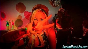 Lesbian girls abigail&jessa in sex action tape punishing with sex toys mov 03