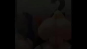 Hot sexy cartoon girl with a big duck fucking