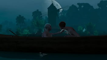 Shani fode gostoso no barco