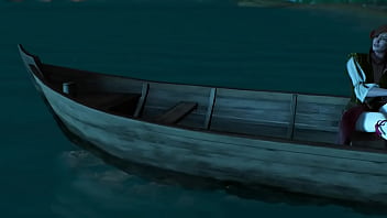 Shani fode gostoso no barco