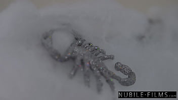 "too shy to be slutty " – christina sage strips rose caarter for a wild threesome