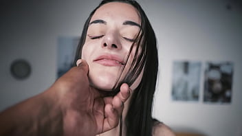 18 teen layla has her mouth full of cum