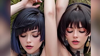 How to fuck two girls tits together