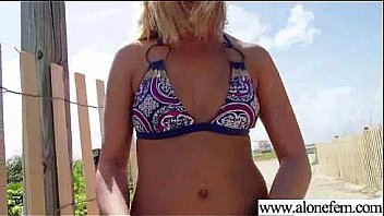 Solo girl get to orgasm with all kind of sex toys video 19