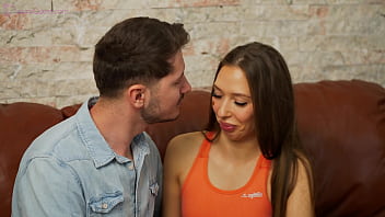 My stepsister let me fuck her after she lost a bet