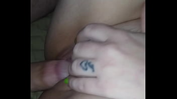 Hubby creampies my sweet pussy