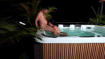 Pool technician gets fucked by a horny milf tommy miller