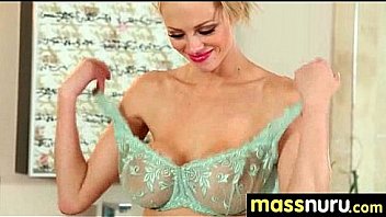 Sweetie gives a hot slippery nuru massage 15