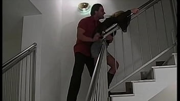 Alessandra schiavo gets fucked in the ass by her young colleague with sperma drinking