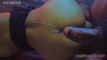 Asian girl one night stand cum her ass