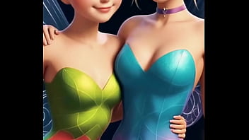 Double the fairy dust tinker bell and her mysterious friend are sharing a magical moment #disney #tinkerbell #peterpan #disneyedit #fairy #shorts #fyp