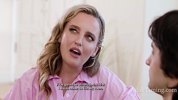 Blonde aussie step mom wanted to concieve the old fashioned way