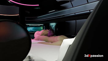 Busty cyberpunk slut in nexus 3 vr — big tits wet pussy & deepthroat