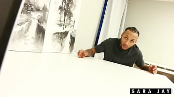 Human resource milf sara jay gets something else from macana man