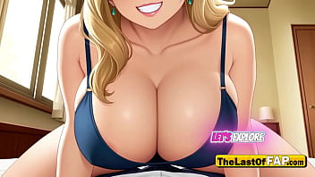 "don’t cum yet sweetie" – perverted stepmother slow strokes massive dick & makes him beg – ai uncensored hentai
