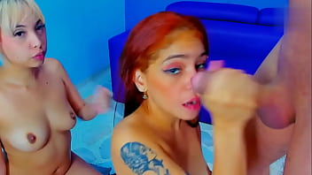 Fucking my stepsister's mouth until she drowns sloppy