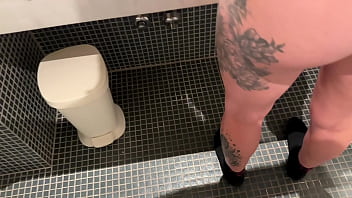 I made my best friend mile gomez undress for me in the bathroom and we fuck after