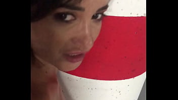 I love sucking that cock and having him cum in my mouth after fucking me in the parking