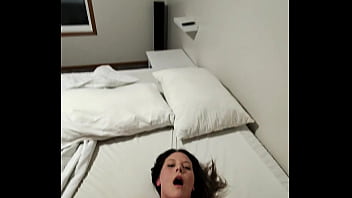 Caught in bathroom and she opened her pussy pov