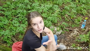 Evelina darling cocky bitch who shows tits in public and sucks dick in dangerous zones