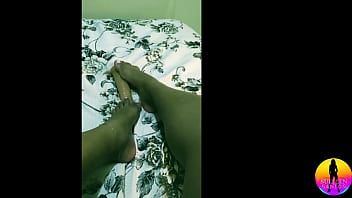 Trailer masturbation and foot therapy until you cum