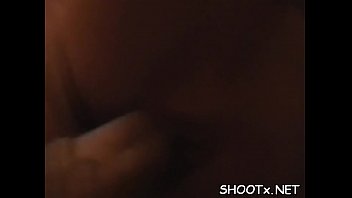 Packing monster gets deep inside aroused young brunette tanya's wet cave